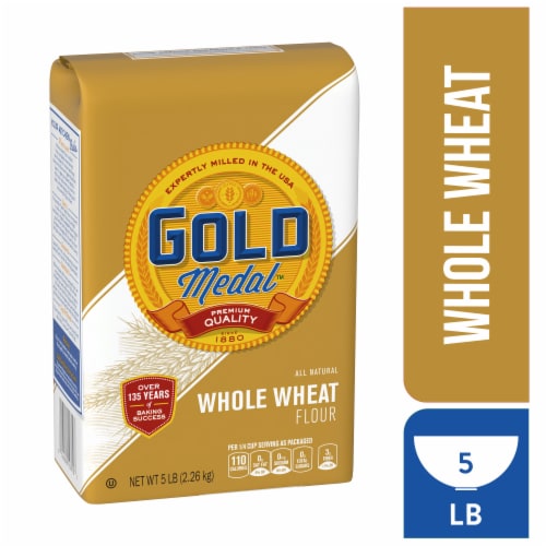 Gold Medal Whole Wheat Flour, 5 lb - Fry's Food Stores