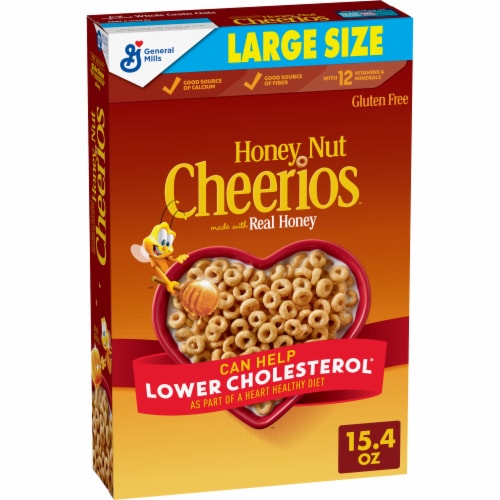 Honey Nut Cheerios Guardians of the Galaxy Special Edition Cereal Perspective: front