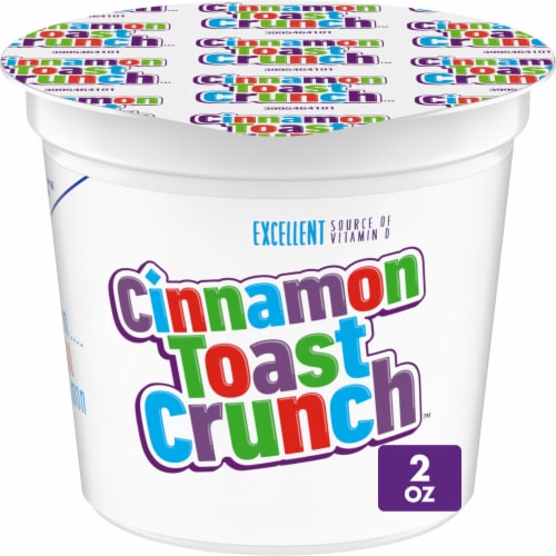 General Mills Cinnamon Toast Crunch Cereal Cup Perspective: front