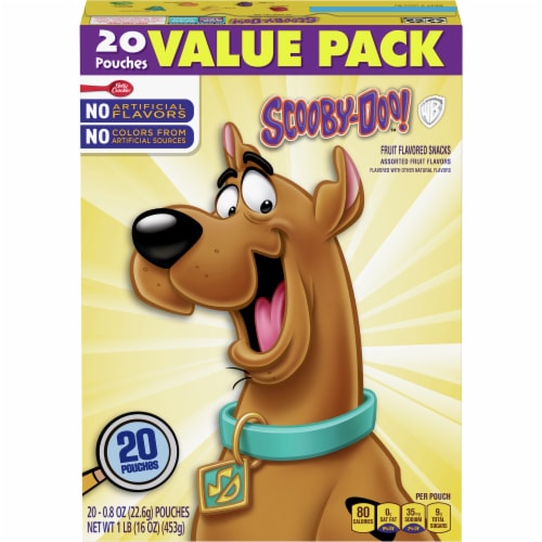 Betty Crocker Scooby-Doo!™ Fruit Flavored Snacks Perspective: front