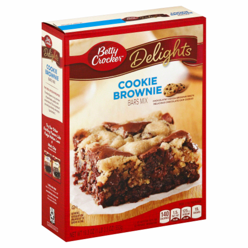 Betty Crocker™ Delights Cookie Brownie Bars Mix Perspective: front