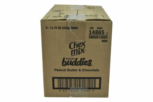 Chex Mix Muddy Buddies Peanut Butter Chocolate Snack Mix, 11.75 Ounce -- 5 per case Perspective: front