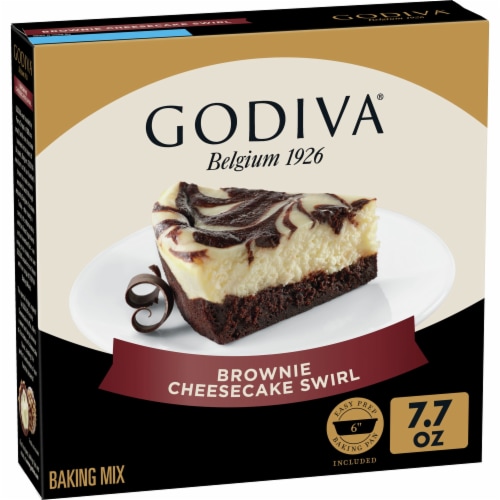 Godiva® Brownie Cheesecake Swirl Baking Mix