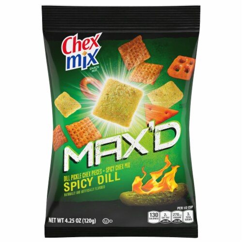 Chex Mix™ Max'd Spicy Dill Snack Mix Perspective: front