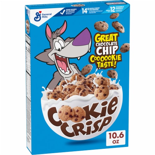 General Mills Cookie Crisp Cereal Perspective: front