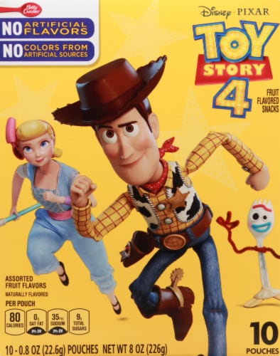 Betty Crocker Toy Story Fruit Snacks Perspective: front