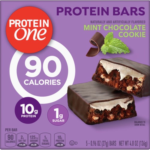 Protein One Mint Chocolate Cookie Protein Bars, 5 ct / 0.96 oz Kroger