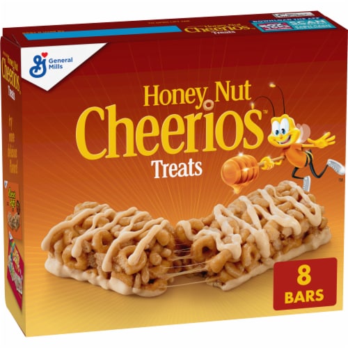 General Mills Cheerios Honey Nut Cereal Bars, 8 ct / 0.85 oz - Kroger