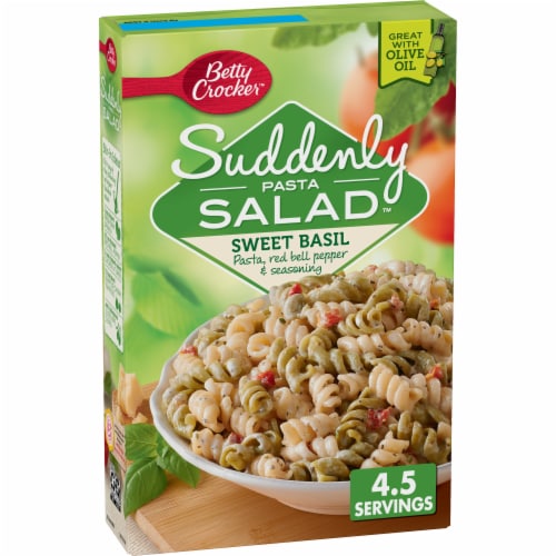 Betty Crocker Suddenly Salad Sweet Basil Pasta Salad Mix Perspective: front