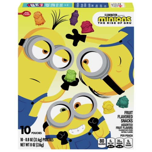 Betty Crocker Minions Fruit Flavored Snacks Perspective: front