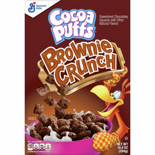 Calories in Cocoa Puffs Brownie Crunch Cereal