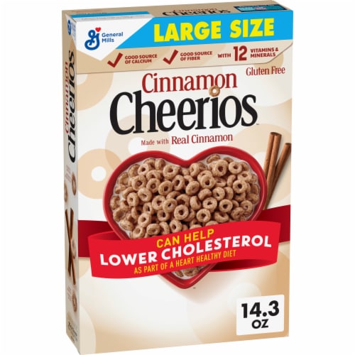 Cinnamon Cheerios Whole Grain Oat Gluten Free Cereal