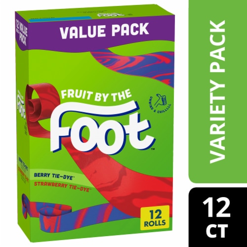 Fruit by the Foot Gluten Free Fruit Flavored Snacks Variety Pack Perspective: front