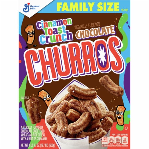 Cinnamon Toast Crunch Chocolate Churros Crunch Cereal 19 7 Oz Fred Meyer