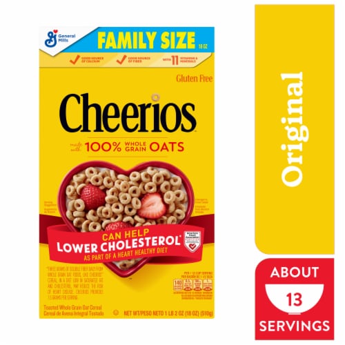 Cheerios Whole Grain Oat Gluten Free Cereal