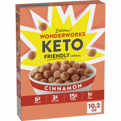 Cinnamon Wonderworks Keto Friendly Breakfast Cereal Perspective: front