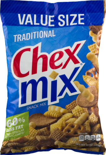 Chex Mix Traditional Perspective: front