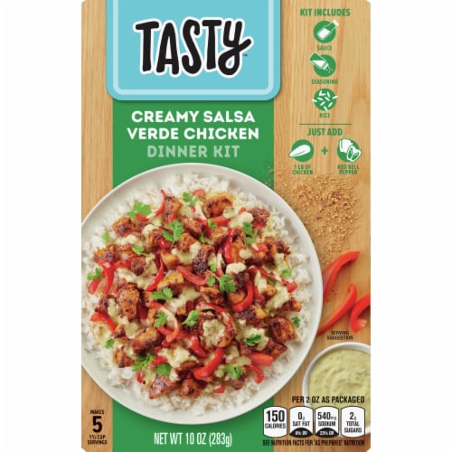 Tasty™ Creamy Salsa Verde Chicken Dinner Kit, 10 oz - Kroger