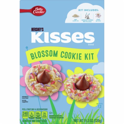 Betty Crocker Hershey's Kisses Blossom Cookie Kit Perspective: front