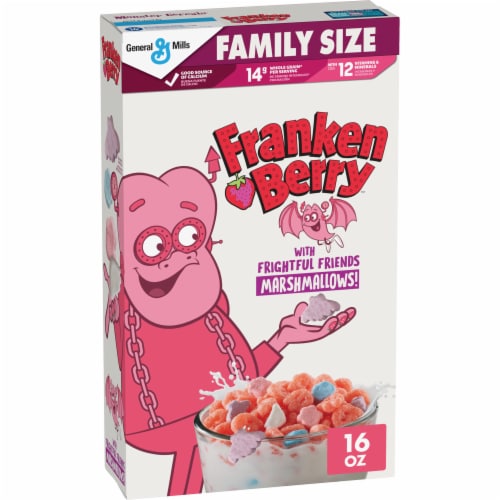 General Mills Franken Berry Halloween Cereal, 16 oz - City Market