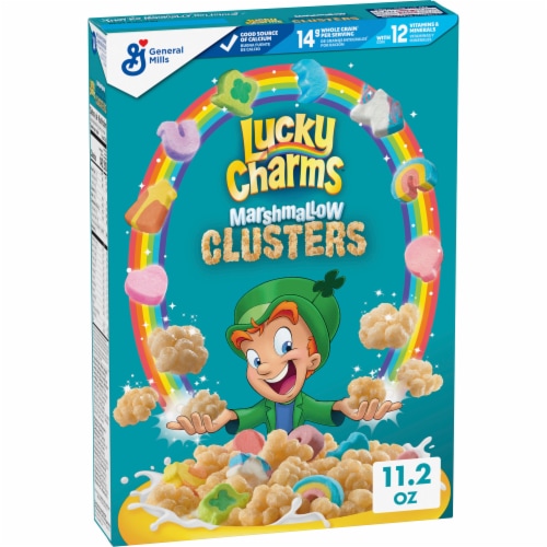 General Mills Lucky Charms Marshmallow Clusters Cereal, 11.2 oz