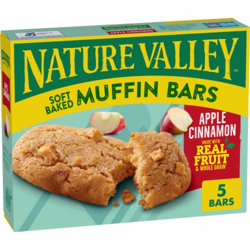 Nature Valley Soft Baked Muffin Bars Apple Cinnamon Snack Bars