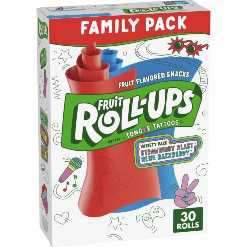 Fruit Roll Ups Gluten Free Variety Pack Fruit Flavored Snacks Perspective: front