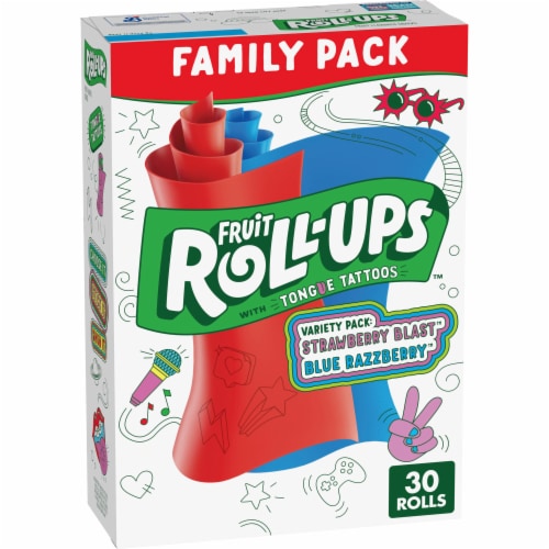 Fruit Roll Ups Gluten Free Variety Pack Fruit Flavored Snacks Perspective: front