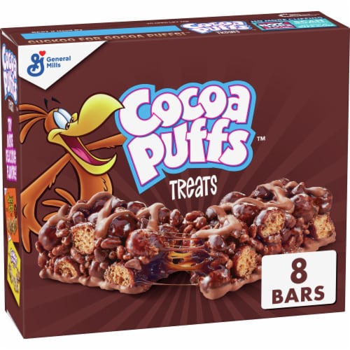 Cocoa Puffs Treat Bars Perspective: front