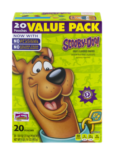 Betty Crocker Scooby-Doo Fruit Snacks Value Pack Perspective: front