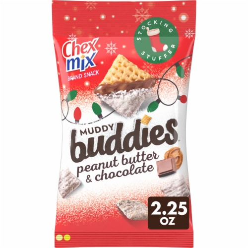 Chex Mix Peanut Butter & Chocolate Muddy Buddies Perspective: front
