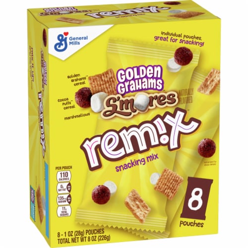 General Mills Golden Grahams™ Smores Remix Snacking Mix Perspective: front
