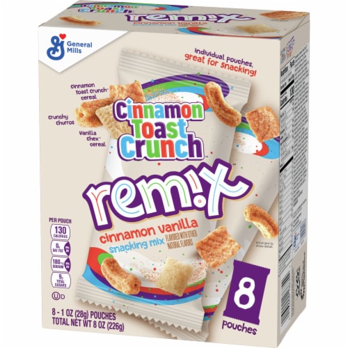 Cinnamon Toast Crunch™ Remix Cinnamon Vanilla Snacking Mix Perspective: front