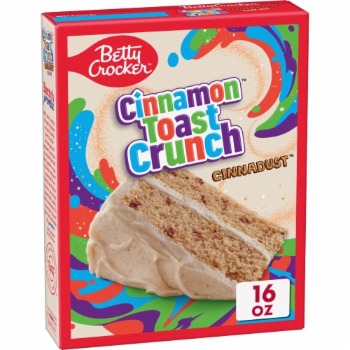 Betty Crocker Cinnamon Toast Crunch Cake Mix Perspective: front