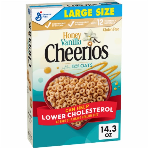 Honey Vanilla Cheerios Heart Healthy Gluten Free Cereal