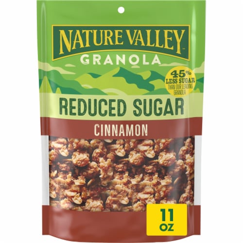 Nature Valley Reduced Sugar Cinnamon Granola, 11 oz - Kroger