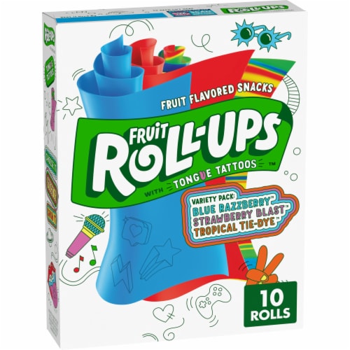 Fruit Roll-Ups Fruit Flavored Snacks Variety Pack Pouches Perspective: front