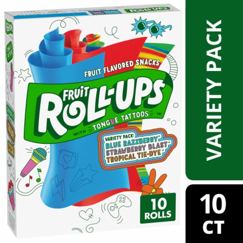 Fruit Roll Ups Gluten Free Fruit Snacks Variety Pack Perspective: front