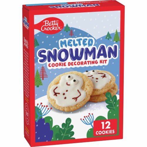 Betty Crocker™ Melted Snowman Cookie Decorating Kit Perspective: front