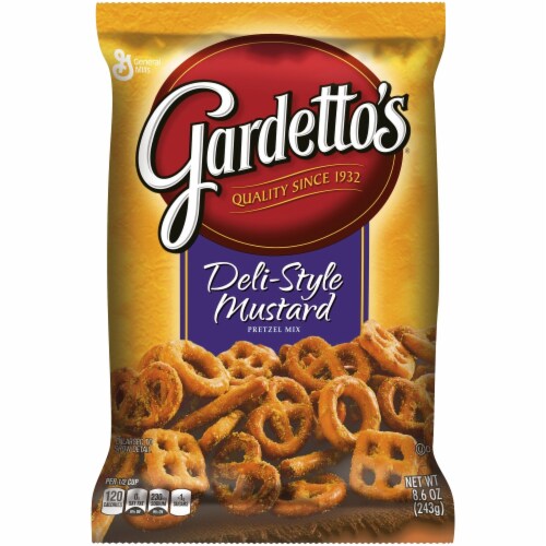 Gardetto's Deli Style Mustard Pretzel Mix, 8.6 oz Baker’s