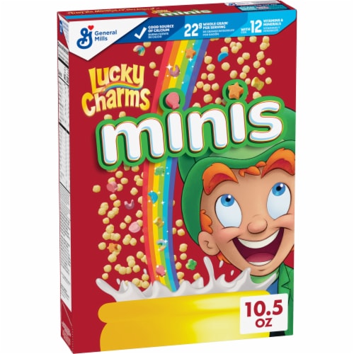 General Mills Lucky Charms Minis Cereal, 10.5 oz - Fry's Food Stores