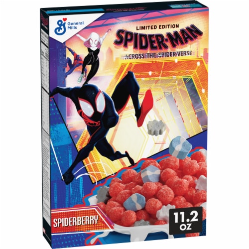 Spider Man Across the Spider Verse Breakfast Cereal, 11.2 oz - Foods Co.