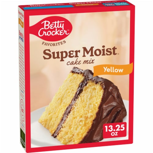 Betty Crocker Favorites Super Moist Yellow Cake Mix Perspective: front