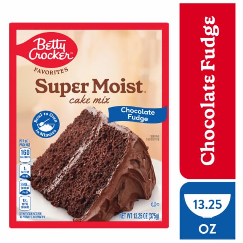 Betty Crocker Favorites Super Moist Chocolate Fudge Cake Mix Perspective: front