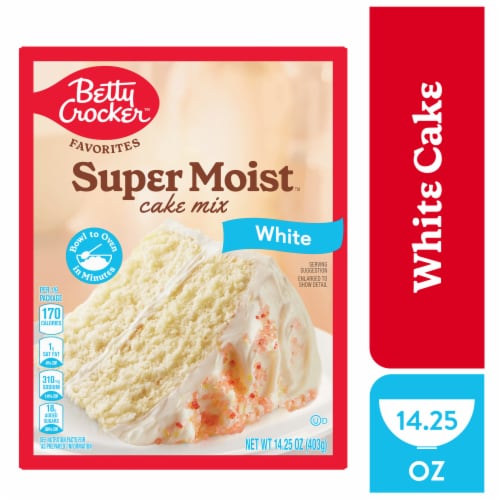 Betty Crocker Favorites Super Moist White Cake Mix Easter Treats Perspective: front
