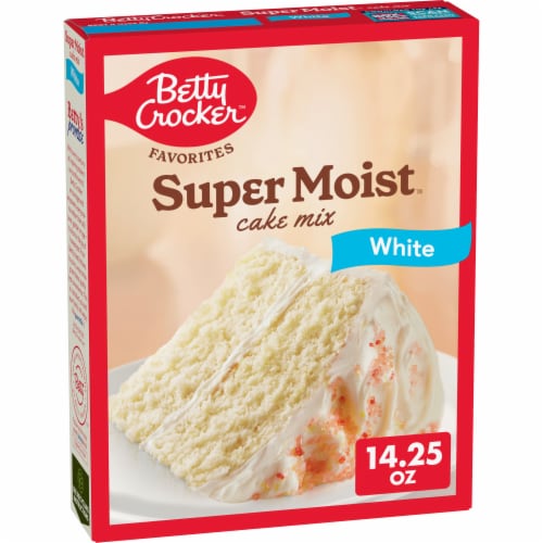 Betty Crocker Favorites Super Moist White Cake Mix Perspective: front