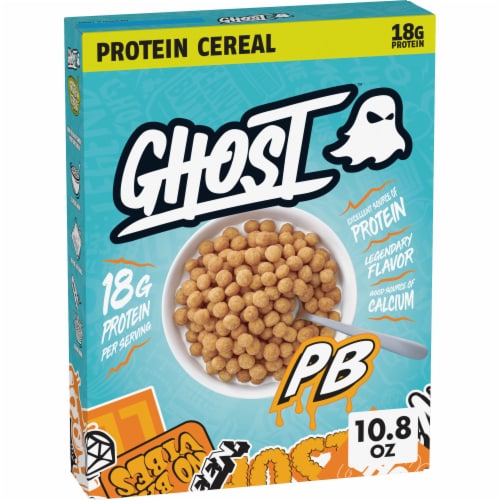 Ghost Protein Cereal Peanut Butter Perspective: front