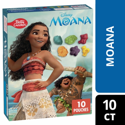 Betty Crocker Disney Moana Fruit Flavored Snacks Perspective: front