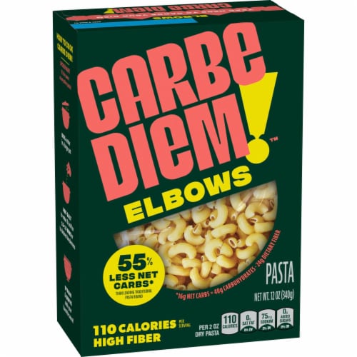 Carbe Diem!™ Elbow Pasta Perspective: front
