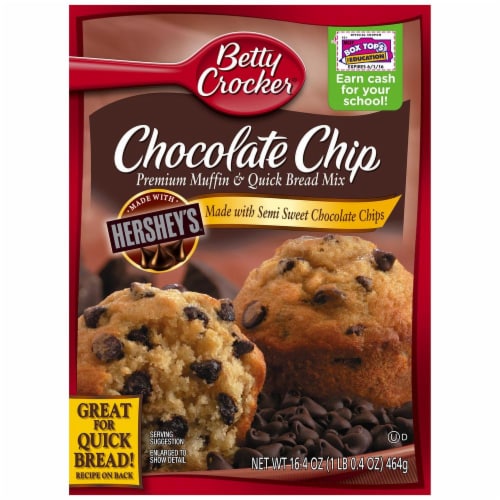 Betty Crocker Chocolate Chip Muffin Mix Perspective: front